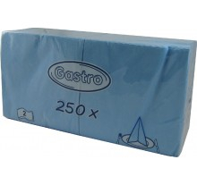 Servítky 33x33cm sv. modré 2 vrstvové -250ks