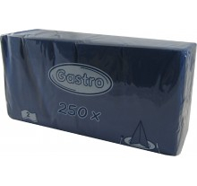 Servítky 33x33cm tm. modré 2 vrstvové -250ks