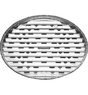 Tácka na gril okrúhla ALU 34 cm [3 ks]